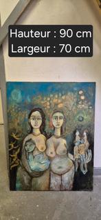 Tableau d'expressionisme contemporain, Ophalen