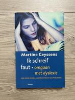 Ik schreif faut: omgaan met dyslexie, Boeken, Schoolboeken, Gelezen, Overige niveaus, Ophalen of Verzenden, Martine Ceyssens