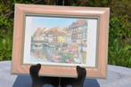 cadre avec image colmar le quai de la poissonnerie, Enlèvement ou Envoi, Utilisé