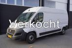Fiat Ducato 2.3 MJ 140PK L3H2 Automaat EURO 6 - Airco - Navi, Auto's, Electronic Stability Program (ESP), Wit, Bedrijf, 265 g/km