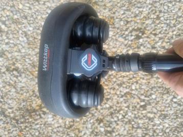 Verwarmde fietszadel wittekop beschikbaar voor biedingen