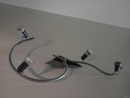 3 plafondlusters (spots), Huis en Inrichting, Lampen | Plafondlampen, Zo goed als nieuw, Metaal, Ophalen