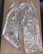 🔥 Zara - wijde, zilveren broek - maat L, Ophalen of Verzenden, Zo goed als nieuw, Maat 42/44 (L)