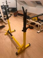 Rack de musculation squat, bench, Sport en Fitness, Ophalen, Gebruikt, Rug, Overige typen