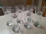 6 Cristalglazen fluiten samen voor 3 euro., Enlèvement, Neuf, Verre à bière