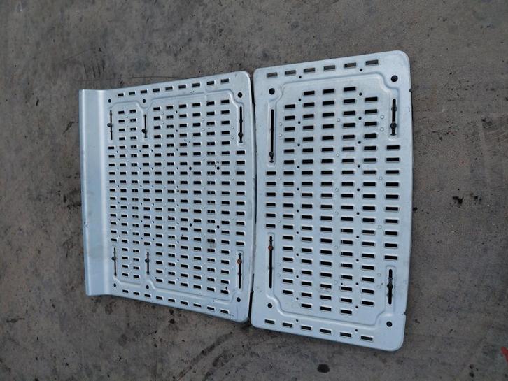 2delig aluminium chassis deksel, cover, afdekplaat trekker, Auto-onderdelen, Vrachtwagen-onderdelen, DAF, Gebruikt, Ophalen