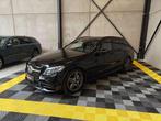 Mercedes-Benz C 220 C300d 245pk AMG+Night/LED/CAM/AdCruise/T, Auto's, Automaat, Achterwielaandrijving, Gebruikt, Zwart