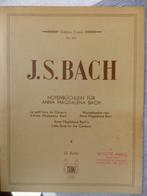 J.S. BACH  edition cranz  1939, Boeken, Muziek, Verzenden, Zo goed als nieuw