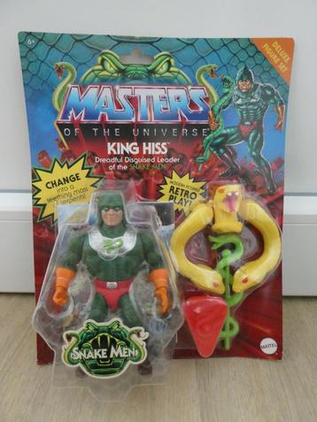 King Hiss deluxe MOTU Masters Of The Universe Origins USA beschikbaar voor biedingen