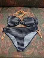 Esprit,Blauw/wit bikini,maat40,€7, Blauw, Ophalen of Verzenden, Bikini, Gedragen