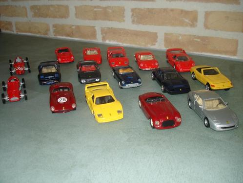 Maisto  - Ferrari  ---   16 stuks, Hobby en Vrije tijd, Modelauto's | Overige schalen, Nieuw, Auto, Ophalen of Verzenden