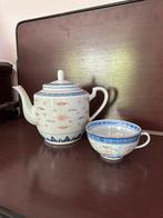 Théière chinoise + tasse, Antiquités & Art, Antiquités | Services (vaisselle) complet