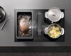 MIELE inductiekookplaat met afzuiging KMDA7634fl toonzaalmod, Elektronische apparatuur, Ophalen, Nieuw, 4 kookzones, Inbouw