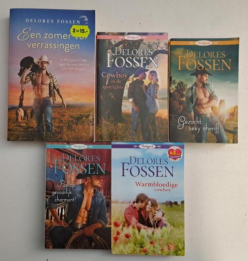 Boeken Delores Fossen, Boeken, Romans, Gelezen, Ophalen of Verzenden