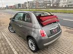 Fiat 500C Cabriolet 2012 090000km Airco Pdc Leder Full, Auto's, Fiat, 1242 cc, Cabriolet, Leder en Stof, Bedrijf