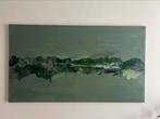 Abstract schilderij, Ophalen
