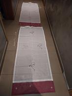 Paire de voilage, Maison & Meubles, Ameublement | Rideaux & Stores à lamelles, Enlèvement ou Envoi, Blanc, 150 à 200 cm, Utilisé