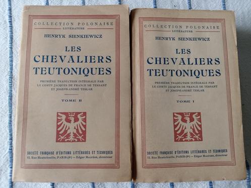 Les Chevaliers Teutoniques par Henryk Sienkiewicz Ed 1934, Boeken, Geschiedenis | Stad en Regio, Gelezen, Ophalen of Verzenden