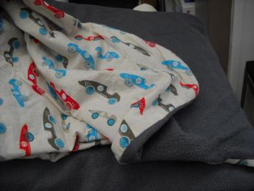 selfmade deken voor babybed 120cm op 60cm