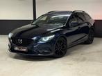 MAZDA 6 KOMBI SKYACTIV-D 175 DRIVE i-ELOOP SPORTS-LINE LEZ✅, Auto's, 4 cilinders, 5 deurs, 129 kW, Leder en Alcantara