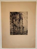 Walter Vaes - ets  - La tour, Antiek en Kunst, Ophalen of Verzenden