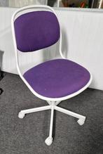 Bureaustoel, Huis en Inrichting, Bureaustoelen, Ophalen, Zo goed als nieuw, Paars, Bureaustoel