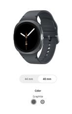 MONTRE SAMSUNG GALAXY WATHCH 8  GRAPHITE 40MM, Ophalen, Conditie, Apple Watch, Nieuw