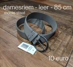 damesriem 85 cm leder, Echt leder, Ophalen of Verzenden, Zo goed als nieuw, Overige kleuren