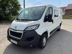 Peugeot Boxer 2.2 BlueHDI L2H1 Premium 7-zits dubbele cabine, Stof, Euro 6, 110 g/km, Bedrijf