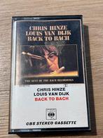 Cassette Chris Hinze Louis Van Dijk Back tho Bach, Comme neuf