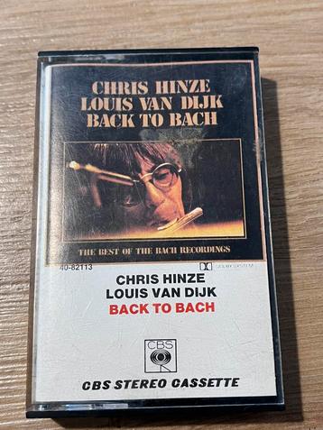 Cassette Chris Hinze Louis Van Dijk Back tho Bach