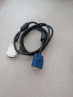 VGA DVI kabel, TV, Hi-fi & Vidéo, Câbles audio & Câbles de télévision, Enlèvement ou Envoi
