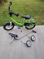Puky12' Steel Green, Fietsen en Brommers, Fietsen | Kinderfietsjes, Ophalen, Zijwieltjes, Gebruikt, Puky