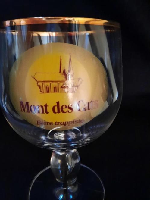 verre de MONT DES CATS - Bière trappiste - brassée à Chimay, Collections, Verres & Petits Verres, Neuf, Verre à bière, Enlèvement ou Envoi