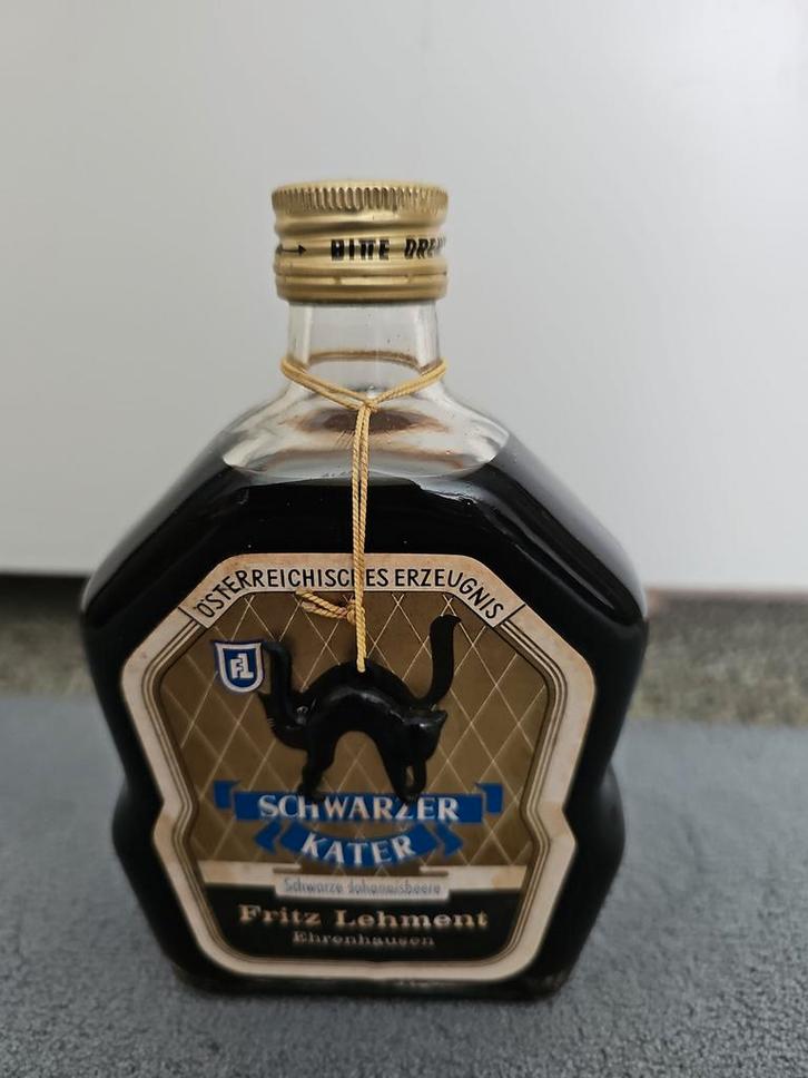 likeur Schwarzer Kater (Zwarte Kat), Verzamelen, Wijnen, Ophalen of Verzenden