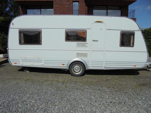 Tabbert Da Vinci 580HE,3/2007,4slp/2x1bed+rondzit,tent,MOVER, Caravans en Kamperen, Caravans, Particulier, tot en met 4, 1250 - 1500 kg