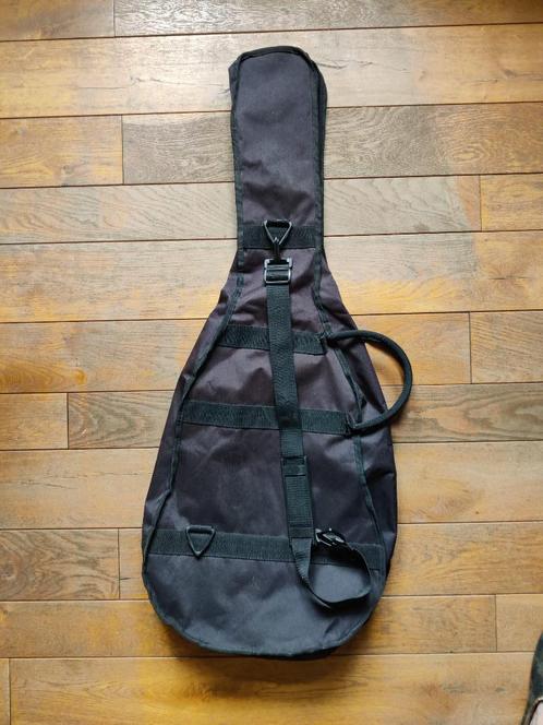 Tas voor gitaar / gitaarzak - zwart, Muziek en Instrumenten, Behuizingen en Koffers, Zo goed als nieuw, Akoestische gitaar, Ophalen of Verzenden