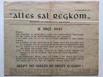 Alles Sal Regkom, 1e jrg n 3 - NSKK vrijwillgers - Oosftront, Envoi, Autres, Livre ou Revue