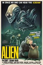 Alien Art Print Tom Walker No Sideshow Predator Prime, Ophalen, Zo goed als nieuw