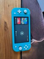 Nintendo switch Lite, Games en Spelcomputers, Ophalen of Verzenden, Turquoise, Gebruikt