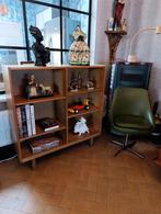 vintage  eiken boekenkast Poul Buch Hundevad, Ophalen