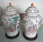 chinese dekselvaas, Ophalen