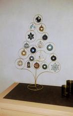 Metalen kerstboom incl kerstballen/kerstdeco., Diversen, Kerst, Ophalen of Verzenden, Zo goed als nieuw