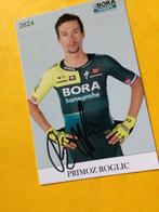wielerkaart 2024 team bora primoz roglic signe, Verzenden, Zo goed als nieuw