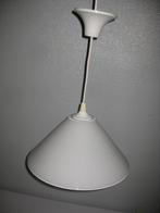 Lustre avec abat-jour Opaline - 1 lampe - Allemagne., Antiquités & Art, Enlèvement ou Envoi