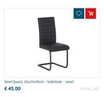 Tafel met 4 stoelen, Huis en Inrichting, Stoelen, Ophalen, Zo goed als nieuw