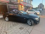 Bmw 320I 2010 Essence Boite Automatique Navigations, Auto's, BMW, Zwart, Cabriolet, Zwart, Leder
