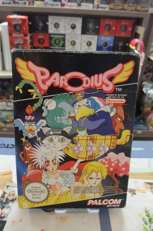 Parodius nes FRA, Games en Spelcomputers, Games | Nintendo NES, Gebruikt, Shooter, 1 speler, Vanaf 16 jaar, Ophalen of Verzenden