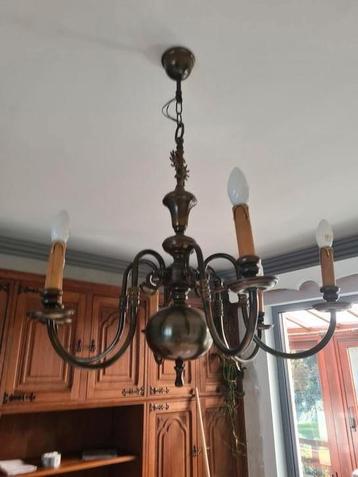 Vintage/antiek kroonluster beschikbaar voor biedingen