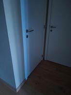 witte gelakte binnendeuren, Enlèvement, 80 à 100 cm, Bois, 200 à 215 cm